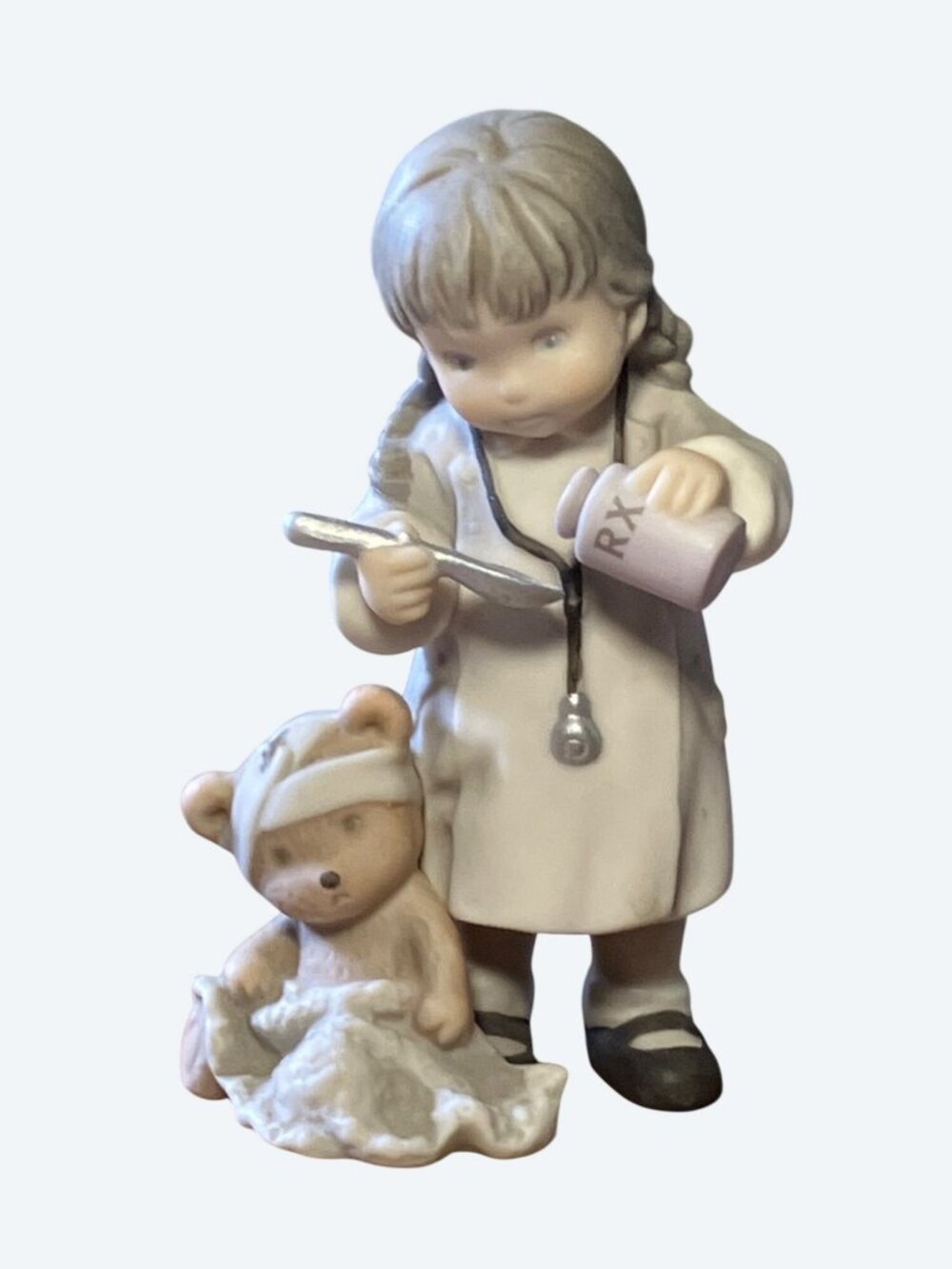 Love Makes The Medicine Go Down Figurine By Enesco 1996 Collectible